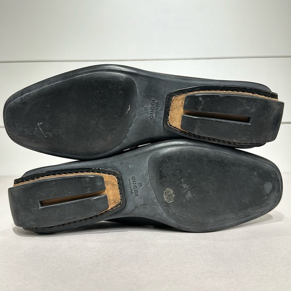 Gucci Horsebit Accent Leather Moccasins - Picture 6 of 13